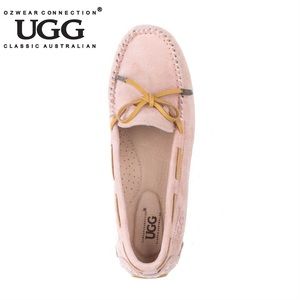Ugg Aven Lace Moccasin-Dust Pink